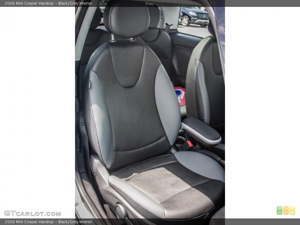 Black/Grey Interior Front Seat for the 2009 Mini Cooper Hardtop #83411896