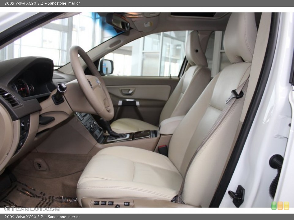 Sandstone Interior Front Seat for the 2009 Volvo XC90 3.2 #83412736