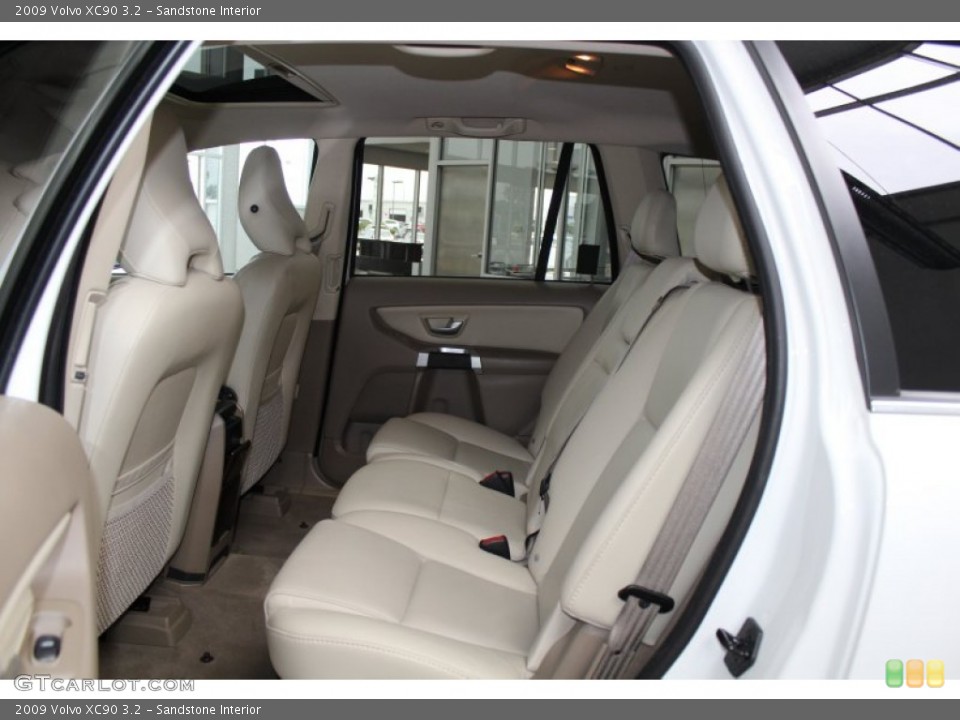 Sandstone Interior Rear Seat for the 2009 Volvo XC90 3.2 #83412820
