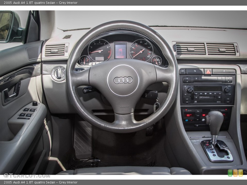 Grey Interior Steering Wheel For The 2005 Audi A4 1 8t
