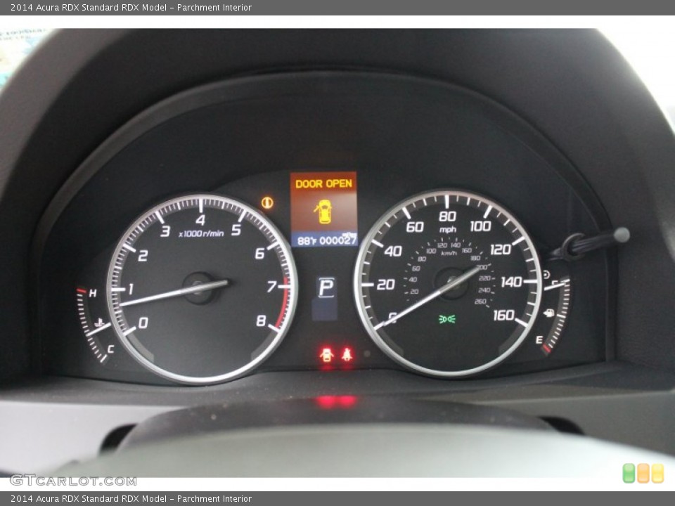 Parchment Interior Gauges for the 2014 Acura RDX  #83417857