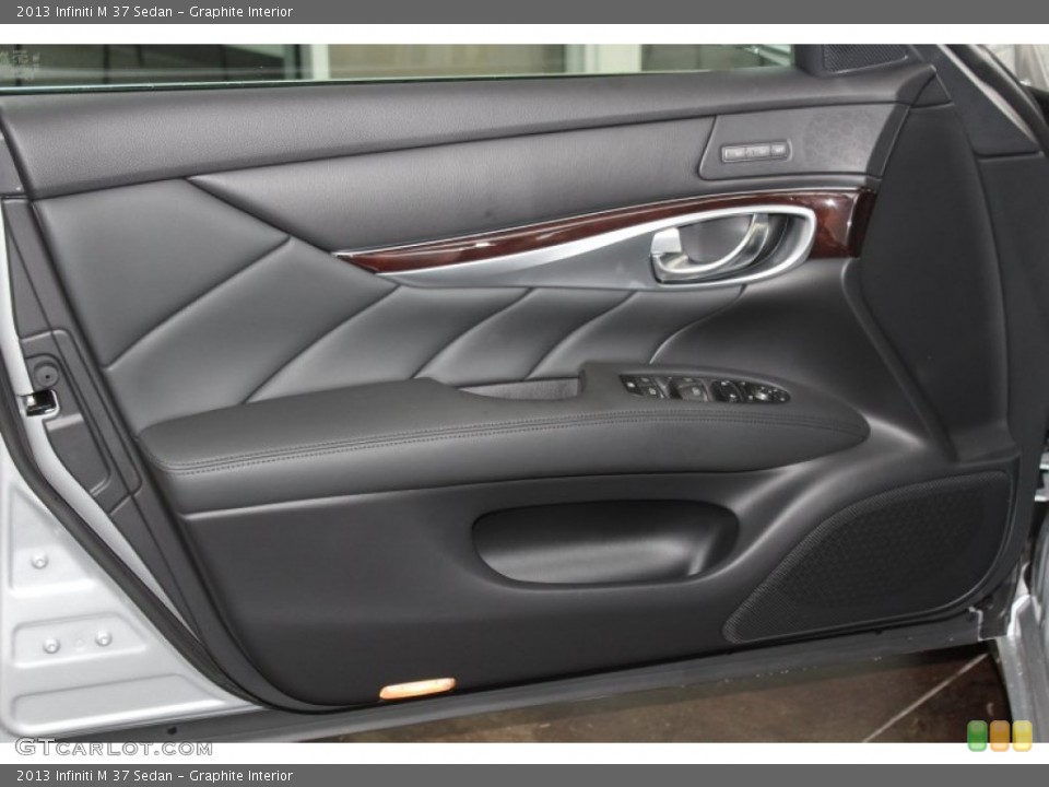 Graphite Interior Door Panel for the 2013 Infiniti M 37 Sedan #83418766