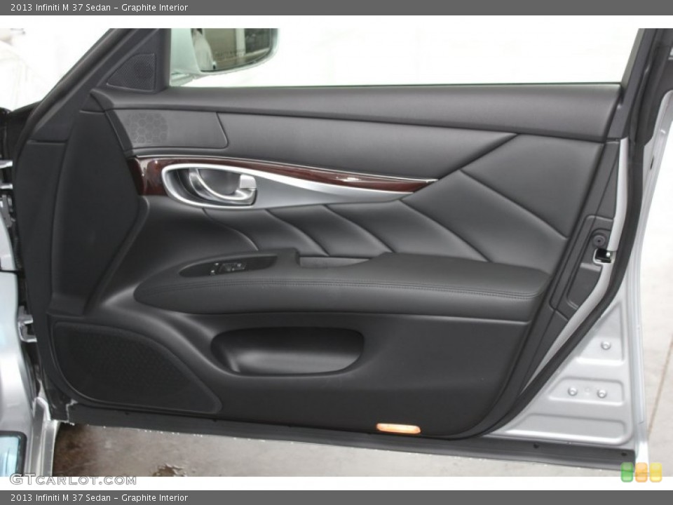 Graphite Interior Door Panel for the 2013 Infiniti M 37 Sedan #83418808