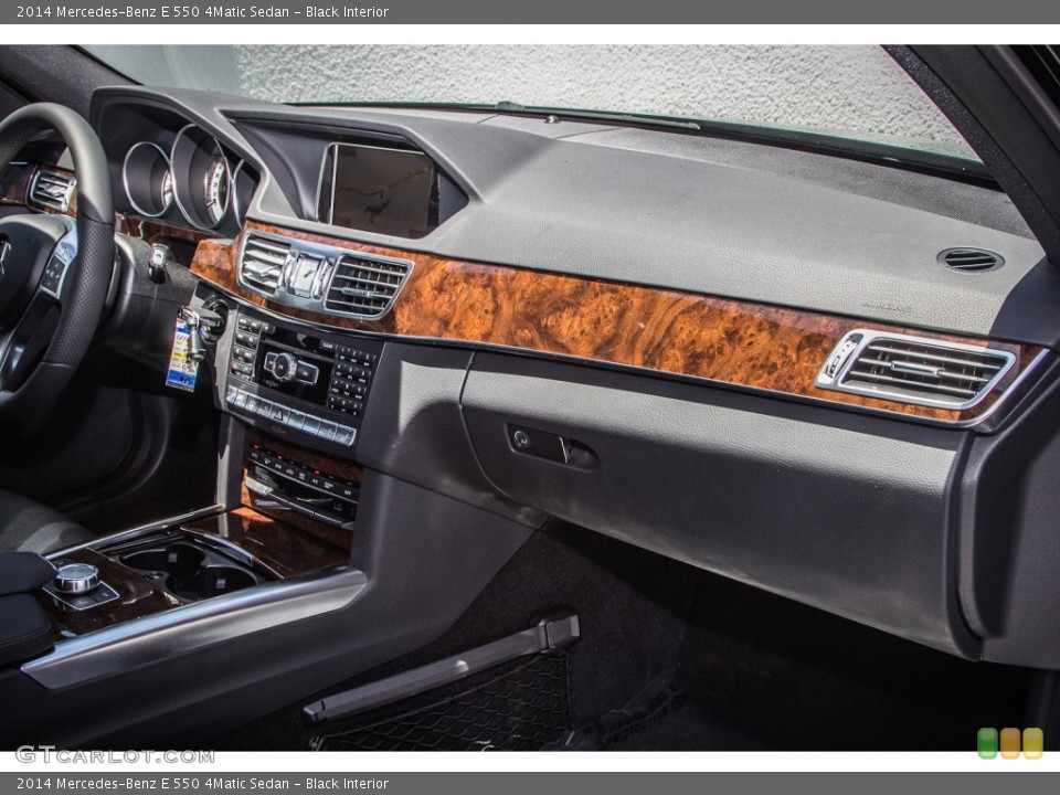 Black Interior Dashboard for the 2014 Mercedes-Benz E 550 4Matic Sedan #83420053