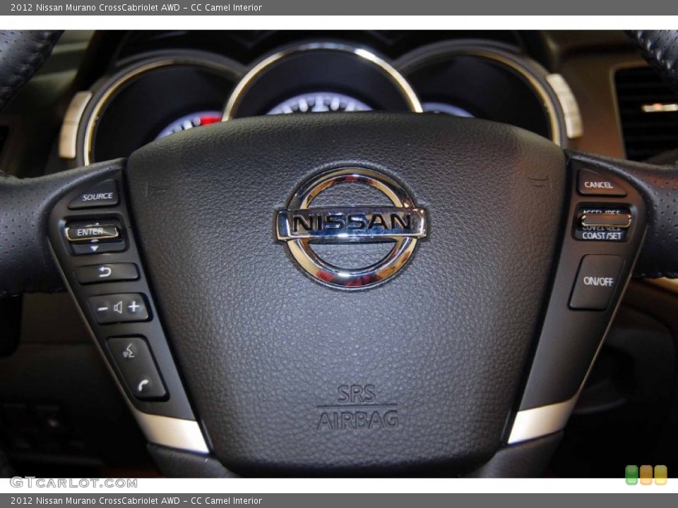 CC Camel Interior Controls for the 2012 Nissan Murano CrossCabriolet AWD #83420317