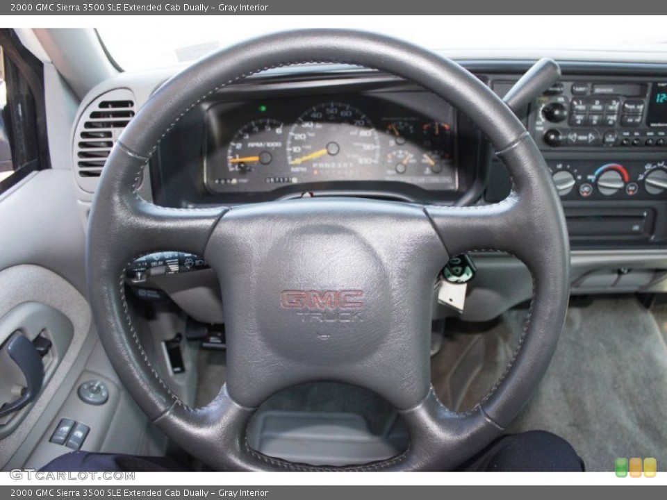 Gray 2000 GMC Sierra 3500 Interiors