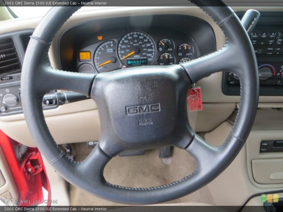 Neutral Interior Steering Wheel for the 2001 GMC Sierra 1500 SLE Extended Cab #83427955