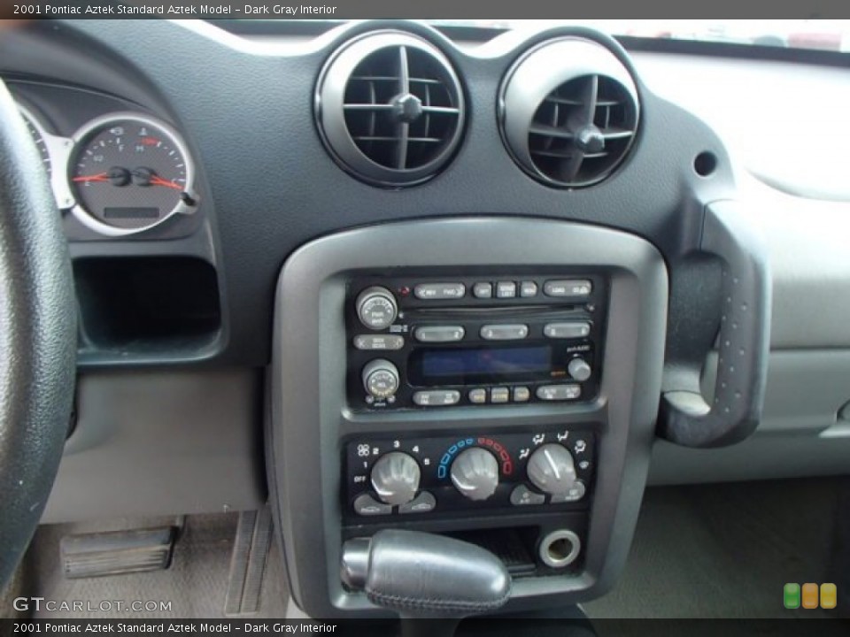 Dark Gray Interior Controls for the 2001 Pontiac Aztek  #83432185