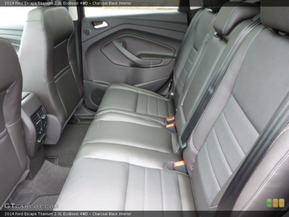 Charcoal Black Interior Rear Seat for the 2014 Ford Escape Titanium 2.0L EcoBoost 4WD #83432362