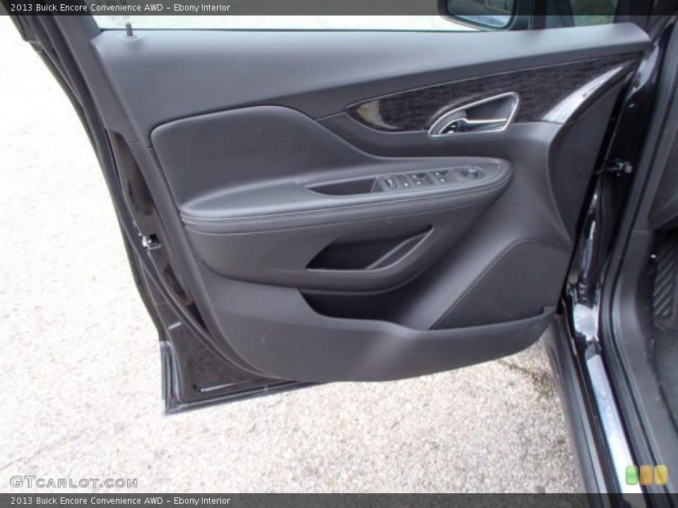 Ebony Interior Door Panel for the 2013 Buick Encore Convenience AWD #83432524