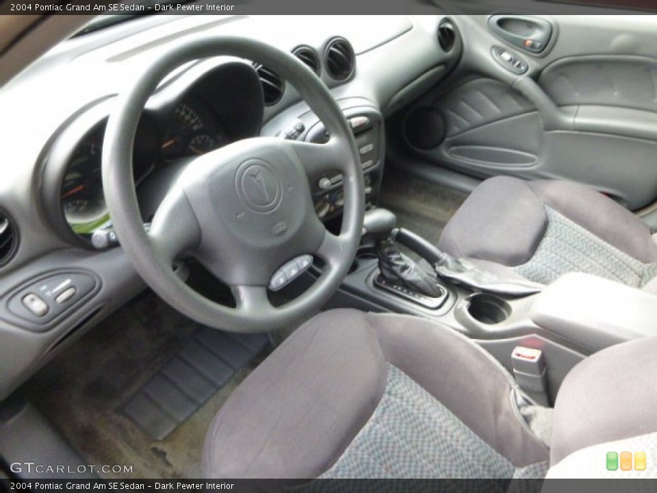 Dark Pewter Interior Photo for the 2004 Pontiac Grand Am SE Sedan #83433856