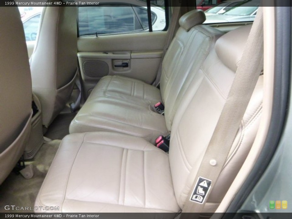 Prairie Tan Interior Rear Seat for the 1999 Mercury Mountaineer 4WD #83434147