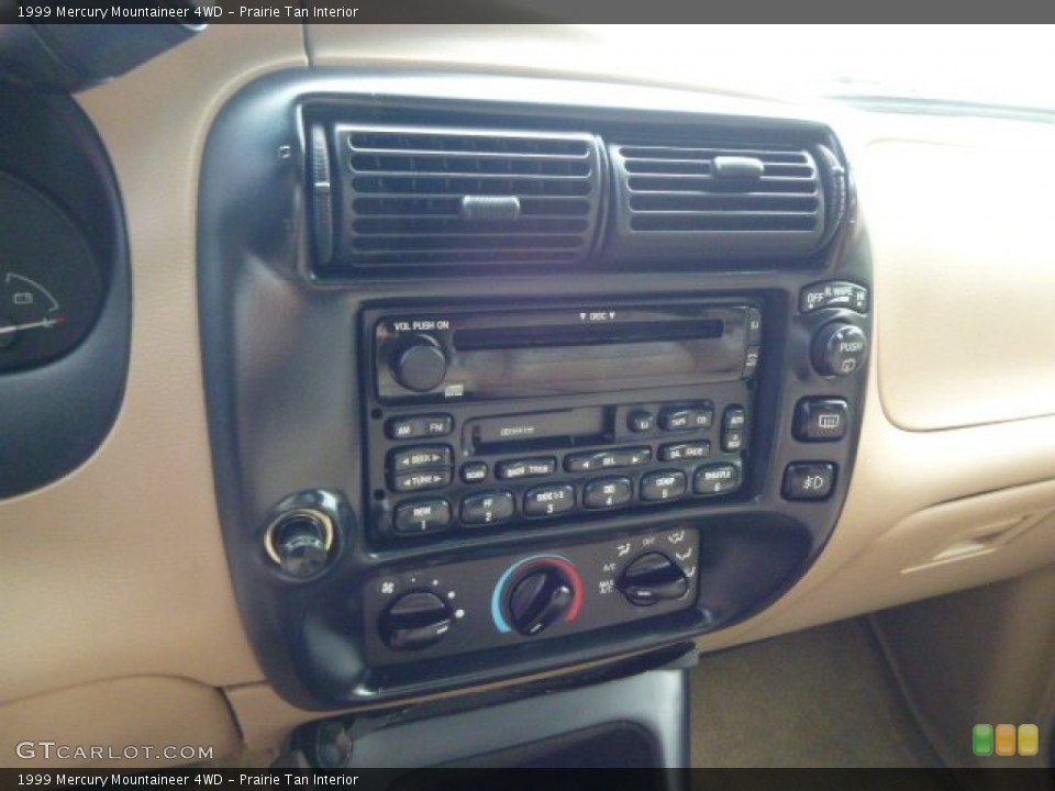 Prairie Tan Interior Controls for the 1999 Mercury Mountaineer 4WD #83434249