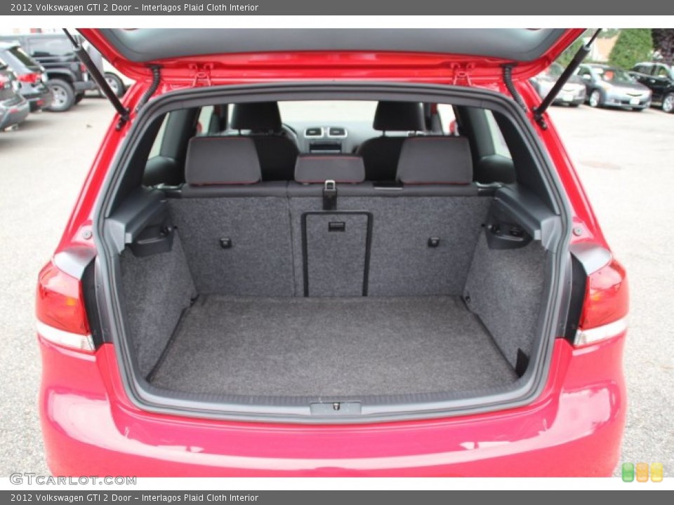 Interlagos Plaid Cloth Interior Trunk for the 2012 Volkswagen GTI 2 Door #83434885