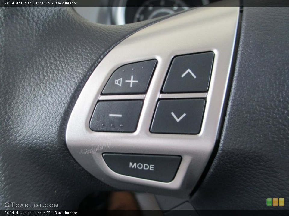 Black Interior Controls for the 2014 Mitsubishi Lancer ES #83435149