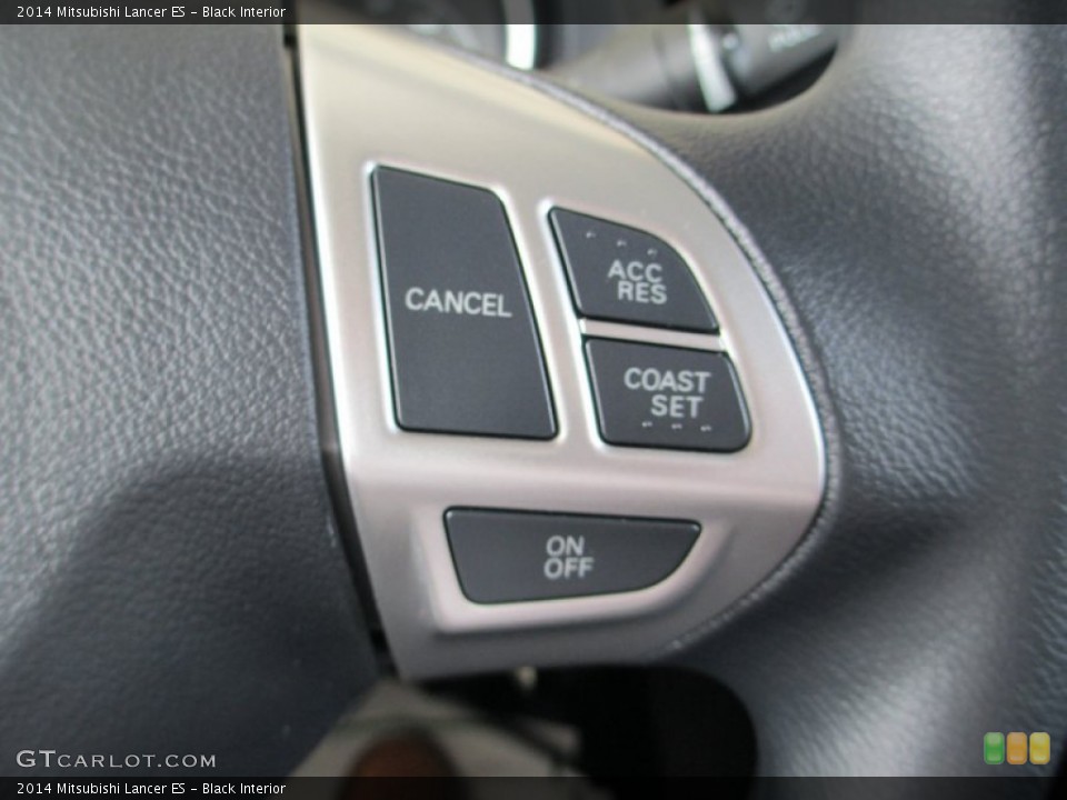 Black Interior Controls for the 2014 Mitsubishi Lancer ES #83435167