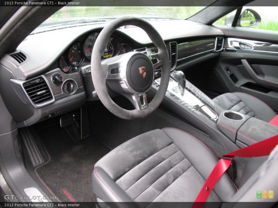 Black Interior Prime Interior for the 2013 Porsche Panamera GTS #83436046
