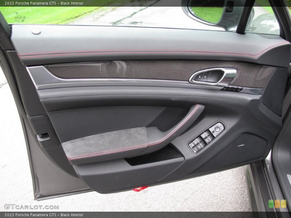 Black Interior Door Panel for the 2013 Porsche Panamera GTS #83436070