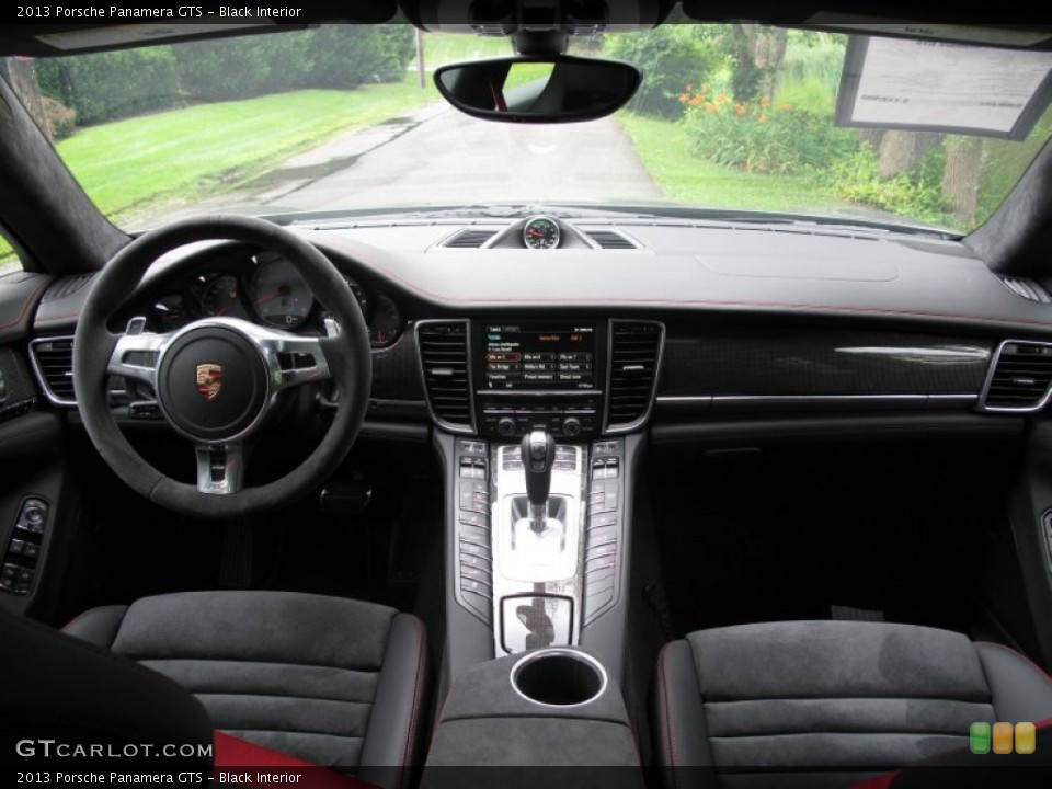 Black Interior Dashboard for the 2013 Porsche Panamera GTS #83436118