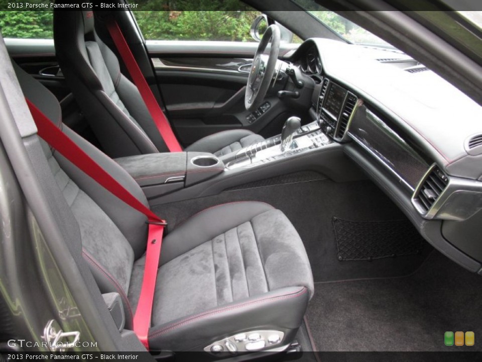 Black Interior Front Seat for the 2013 Porsche Panamera GTS #83436211