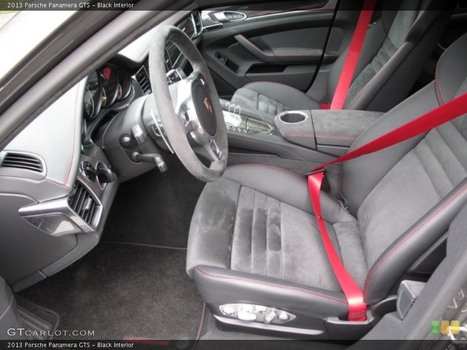 Black Interior Front Seat for the 2013 Porsche Panamera GTS #83436283