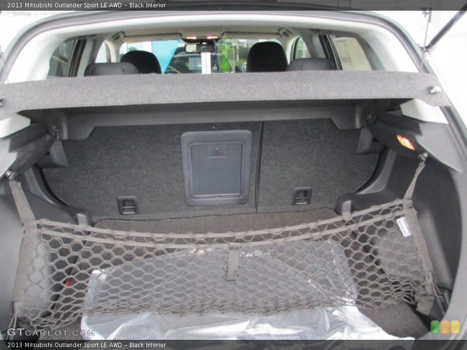 Black Interior Trunk for the 2013 Mitsubishi Outlander Sport LE AWD #83437480