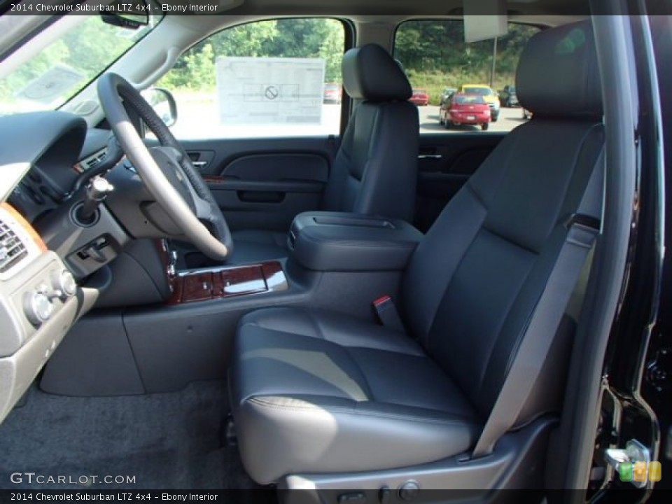 Ebony Interior Photo for the 2014 Chevrolet Suburban LTZ 4x4 #83438449