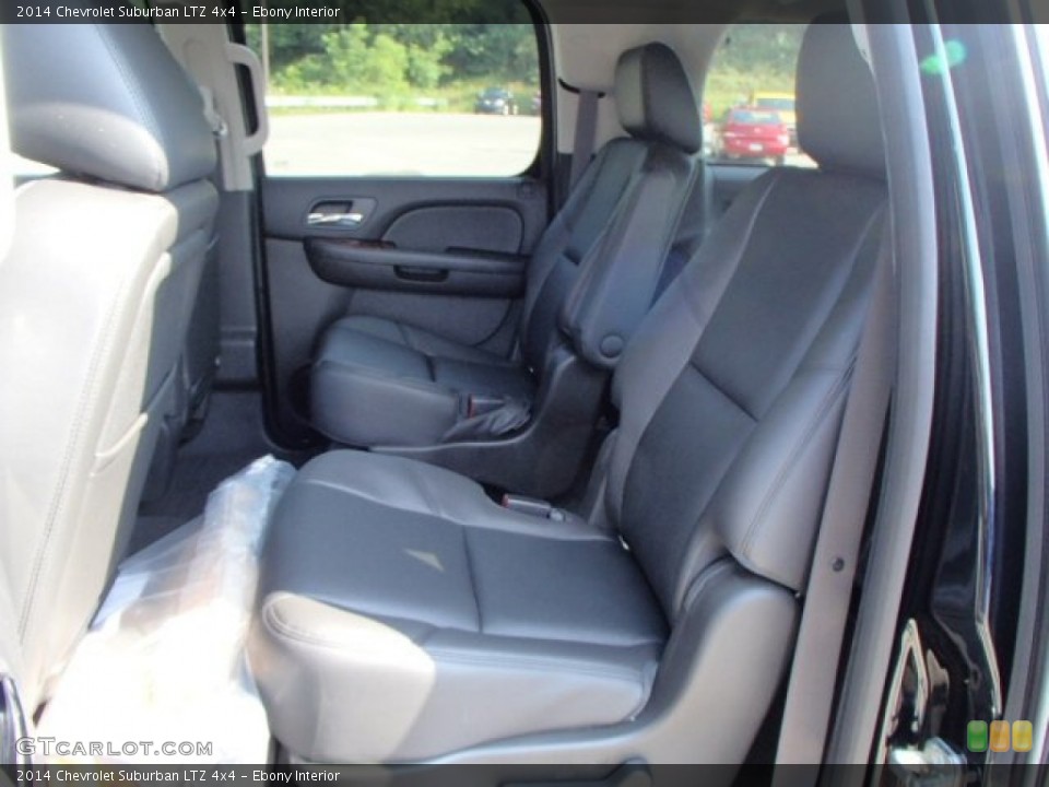 Ebony Interior Rear Seat for the 2014 Chevrolet Suburban LTZ 4x4 #83438467