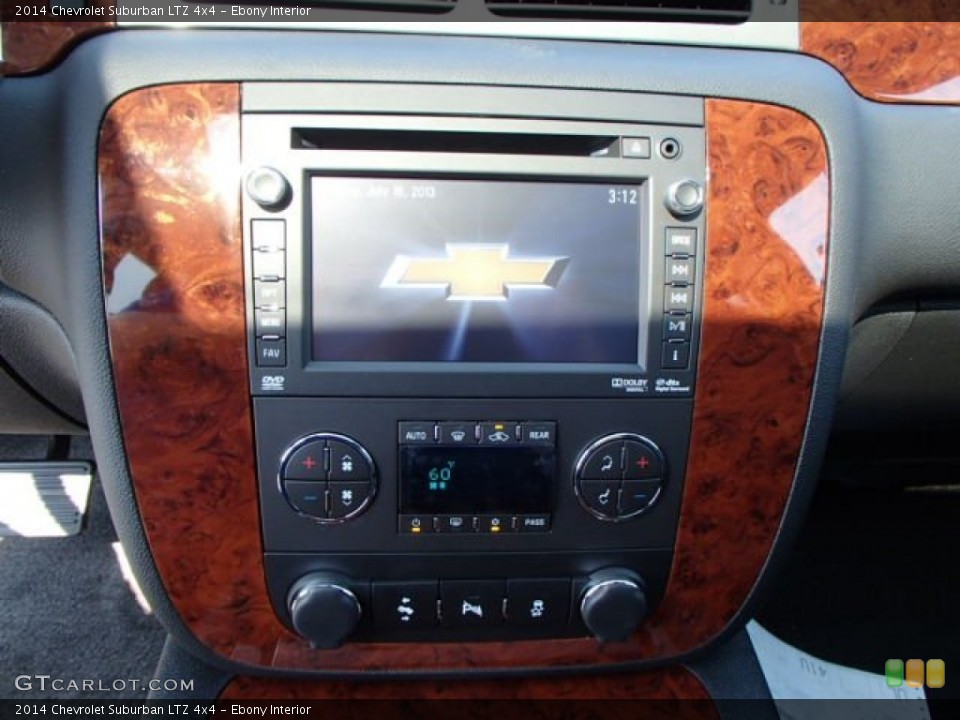 Ebony Interior Controls for the 2014 Chevrolet Suburban LTZ 4x4 #83438537