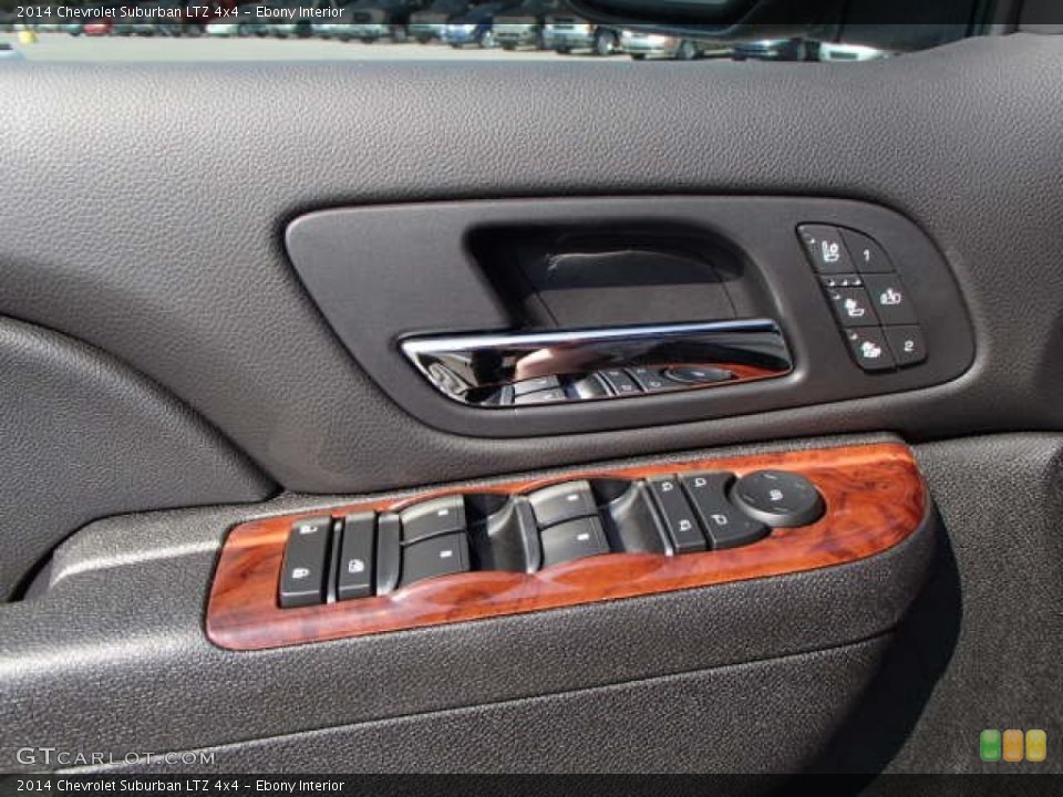 Ebony Interior Controls for the 2014 Chevrolet Suburban LTZ 4x4 #83438623