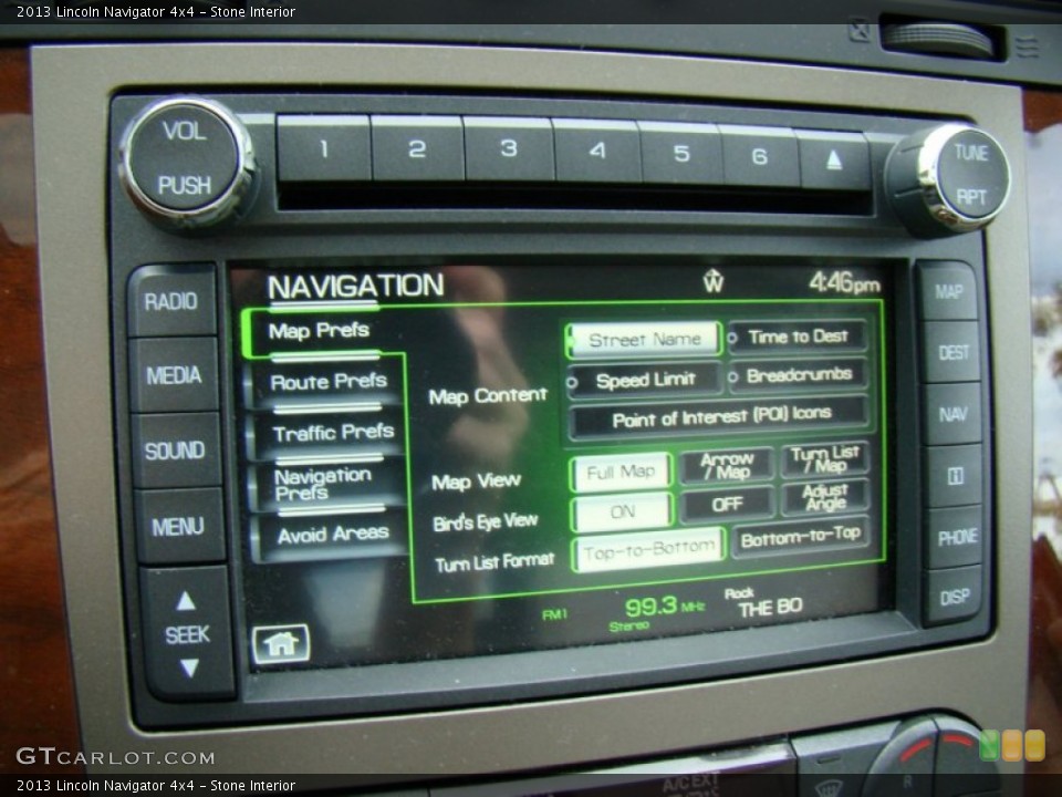 Stone Interior Controls for the 2013 Lincoln Navigator 4x4 #83438785