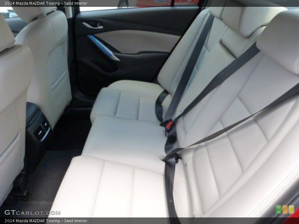 Sand Interior Rear Seat for the 2014 Mazda MAZDA6 Touring #83444701