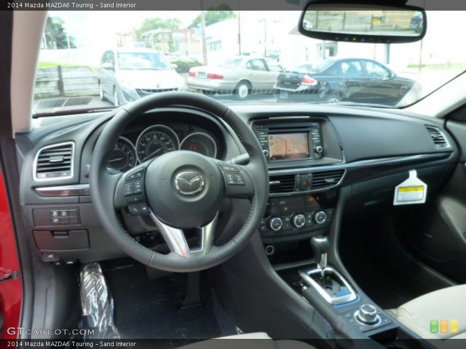Sand Interior Dashboard for the 2014 Mazda MAZDA6 Touring #83444716