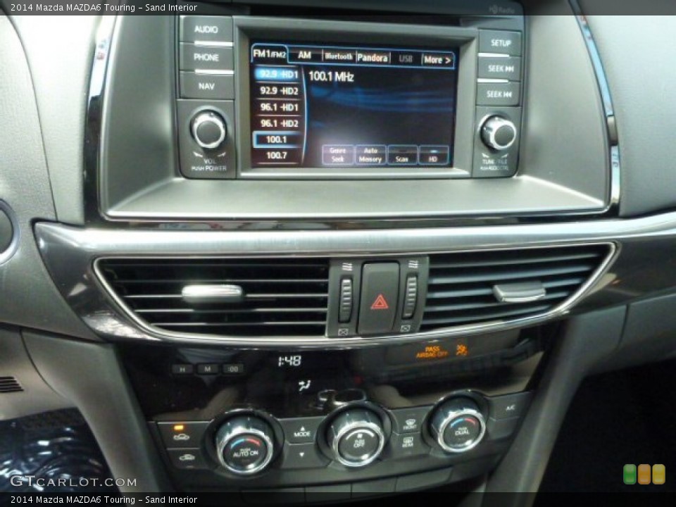 Sand Interior Controls for the 2014 Mazda MAZDA6 Touring #83444848