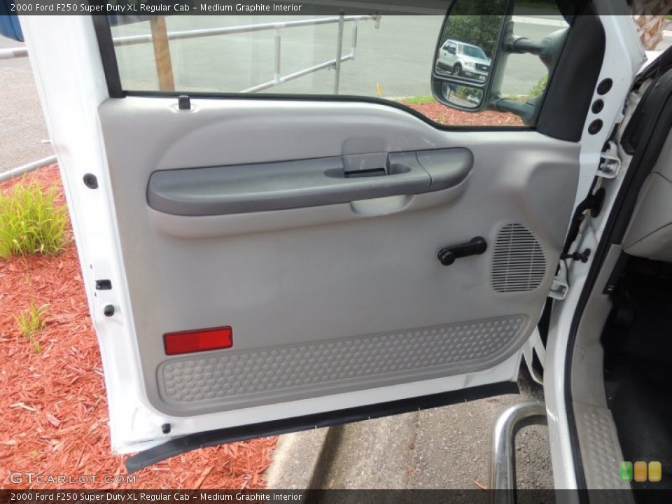 Medium Graphite Interior Door Panel for the 2000 Ford F250 Super Duty XL Regular Cab #83447068
