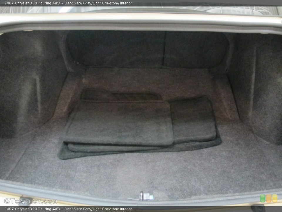 Dark Slate Gray/Light Graystone Interior Trunk for the 2007 Chrysler 300 Touring AWD #83448034