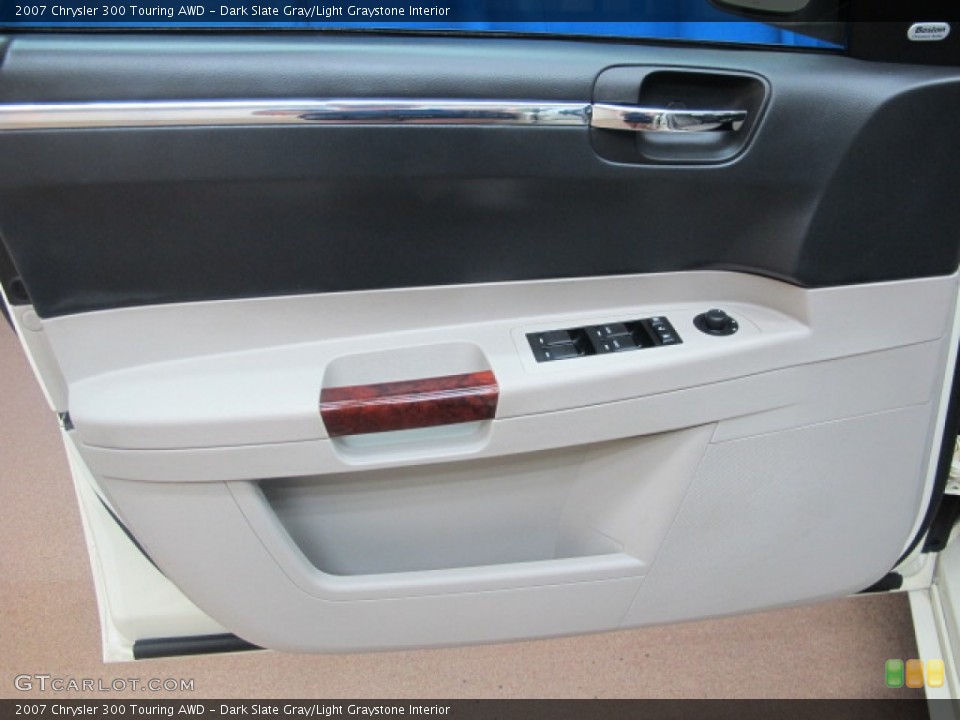 Dark Slate Gray/Light Graystone Interior Door Panel for the 2007 Chrysler 300 Touring AWD #83448328