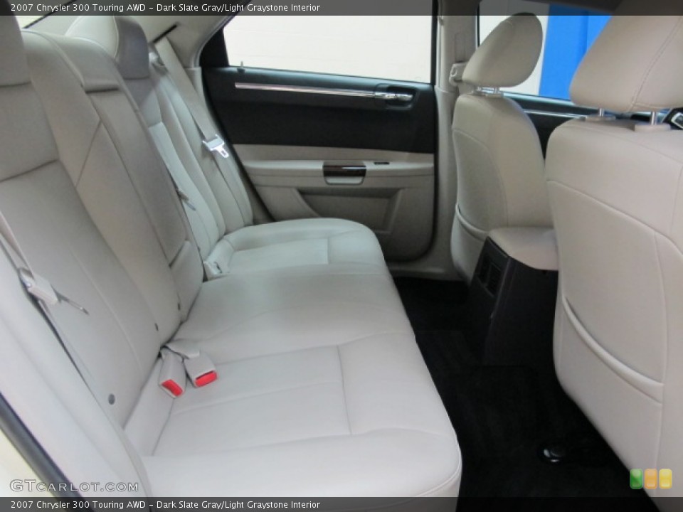 Dark Slate Gray/Light Graystone Interior Rear Seat for the 2007 Chrysler 300 Touring AWD #83448368