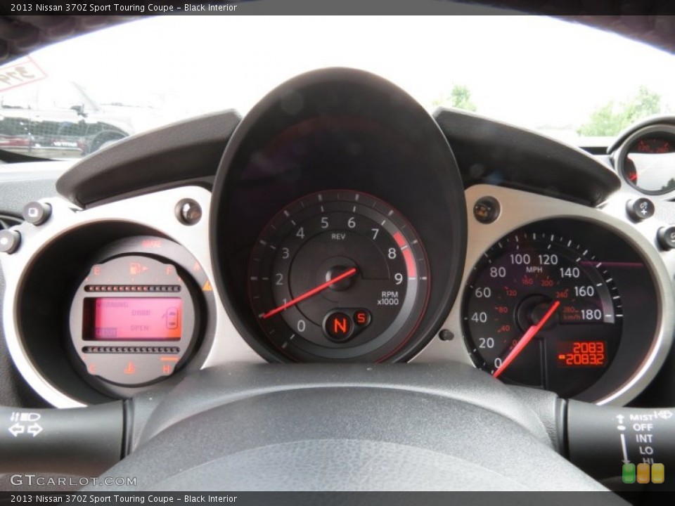 Black Interior Gauges for the 2013 Nissan 370Z Sport Touring Coupe #83450989