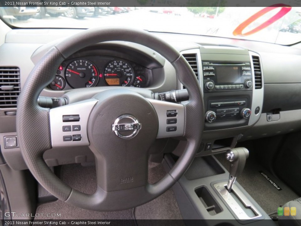 Graphite Steel Interior Steering Wheel for the 2013 Nissan Frontier SV King Cab #83451385