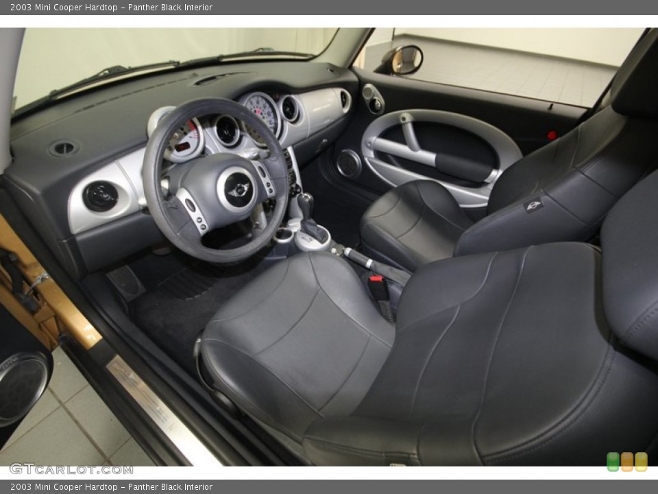 Panther Black Interior Front Seat for the 2003 Mini Cooper Hardtop #83457964
