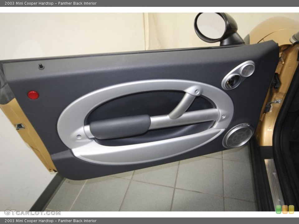 Panther Black Interior Door Panel for the 2003 Mini Cooper Hardtop #83457991
