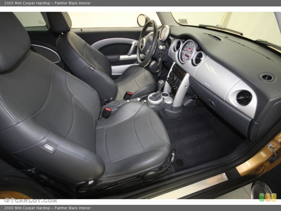Panther Black Interior Front Seat for the 2003 Mini Cooper Hardtop #83458207