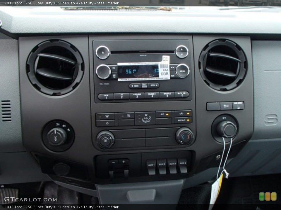Steel Interior Controls for the 2013 Ford F250 Super Duty XL SuperCab 4x4 Utility #83461567