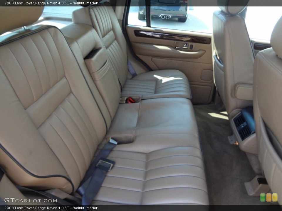 Walnut Interior Rear Seat for the 2000 Land Rover Range Rover 4.0 SE #83466216