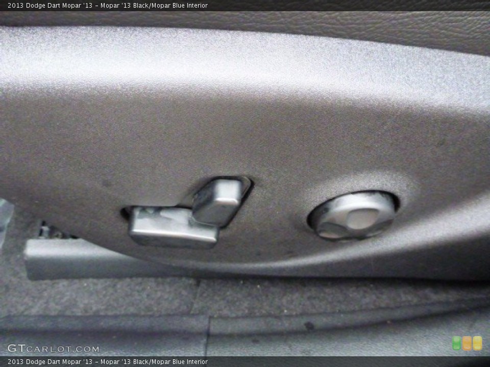 Mopar '13 Black/Mopar Blue Interior Controls for the 2013 Dodge Dart Mopar '13 #83468314