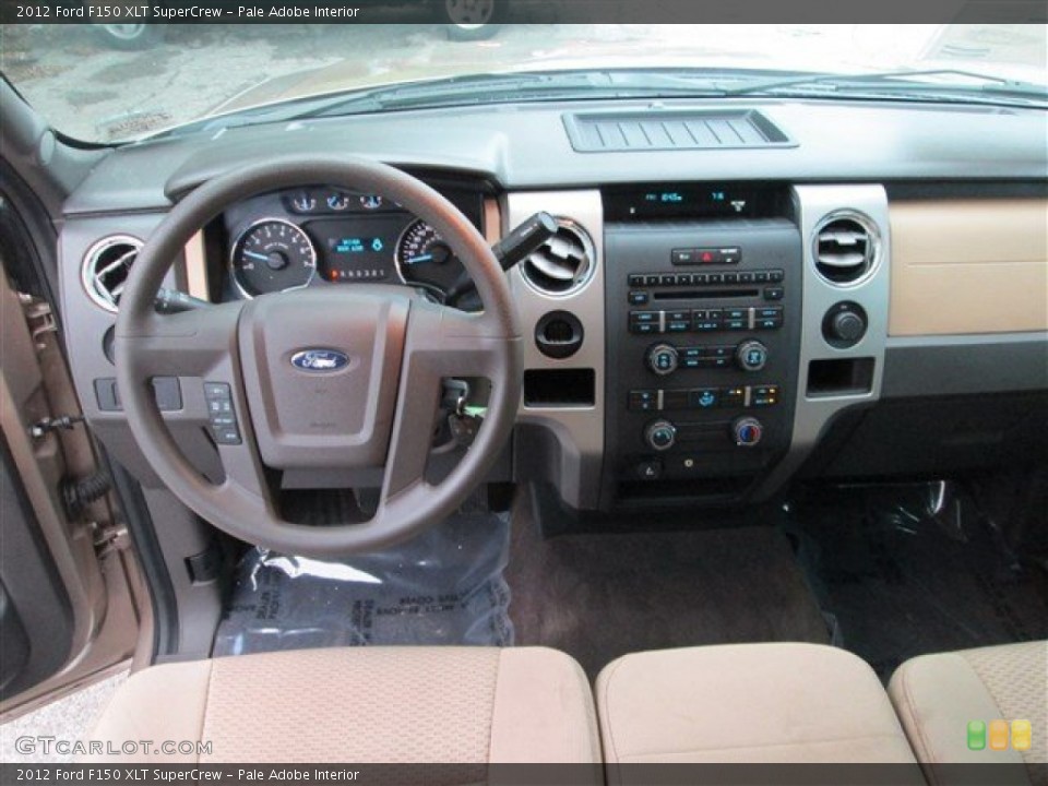 Pale Adobe Interior Dashboard for the 2012 Ford F150 XLT SuperCrew #83469744