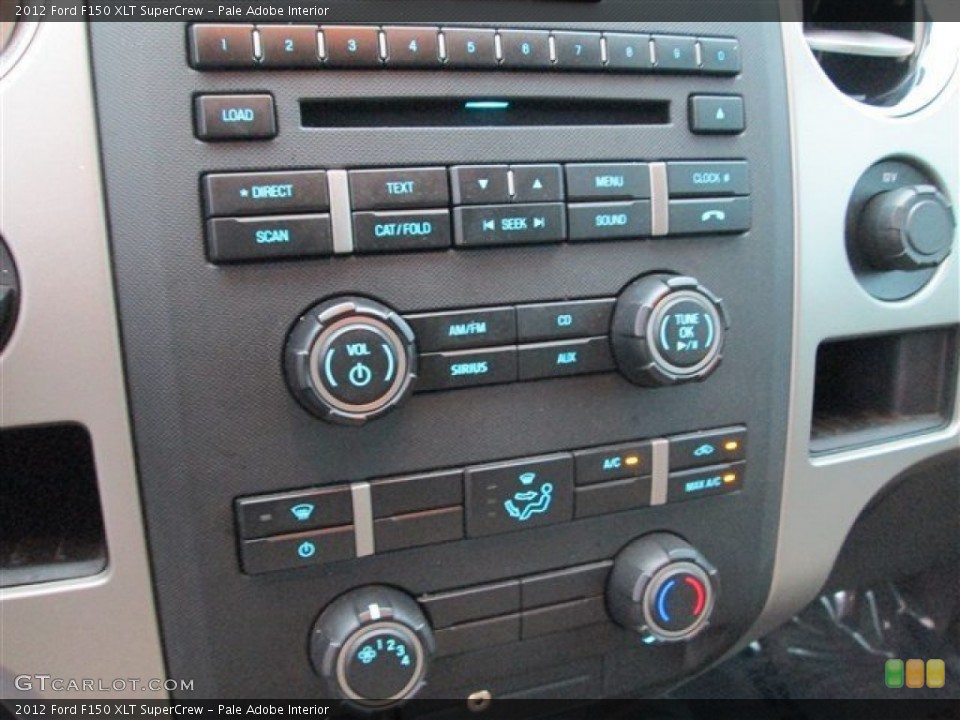 Pale Adobe Interior Controls for the 2012 Ford F150 XLT SuperCrew #83469768