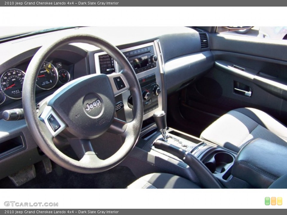 Dark Slate Gray Interior Dashboard for the 2010 Jeep Grand Cherokee Laredo 4x4 #83470175