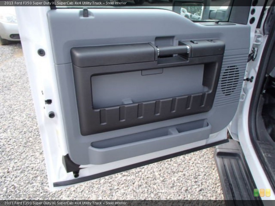 Steel Interior Door Panel for the 2013 Ford F350 Super Duty XL SuperCab 4x4 Utility Truck #83470566